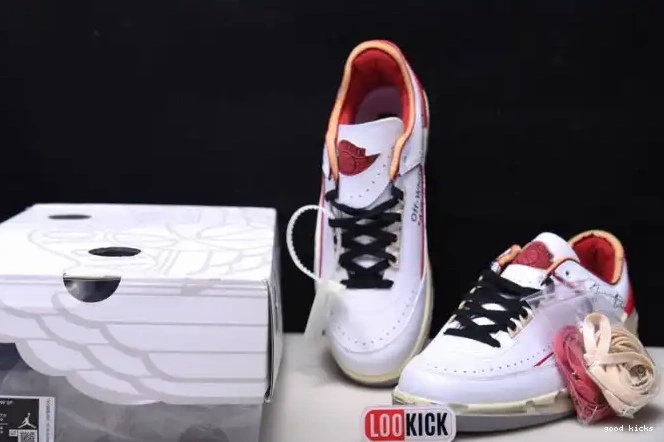 Rep Low Red White 2 Off-White Jordan SP DJ4375-106 Retro 0617